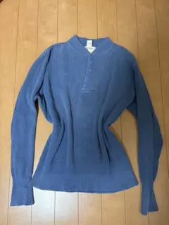 希少L.L.Bean ヘンリーネックセーター usa製