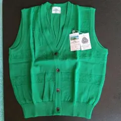 PEBBLE BEACH べブルビーチ グリーン ニットベスト M