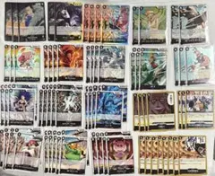 ワンピースカード　蒼海の七傑　黒　デッキパーツ　Rあり