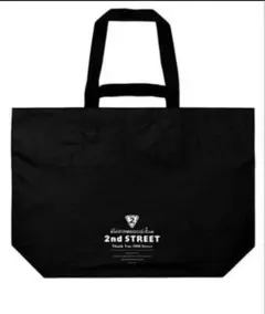 ❤️ 新品　限定　セカンドストリート 2nd STREET エコバッグ ブラック