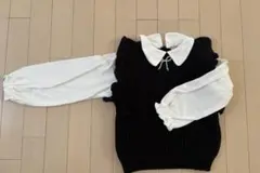 petit main 襟付きニット130cm