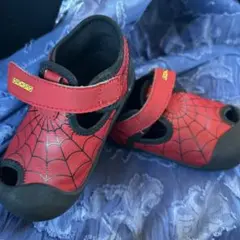 DRスパイダーマン サンダル 赤