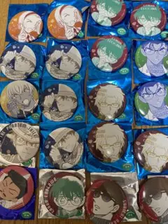 名探偵コナン キャラクター缶バッジ、セット