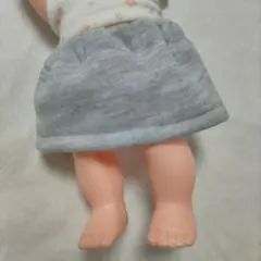 お人形のニットスカート【ライトグレー】1127009