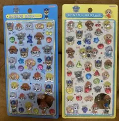 正規品　ボンボンドロップシール　 パウパトロール 2種セットのサムネイル