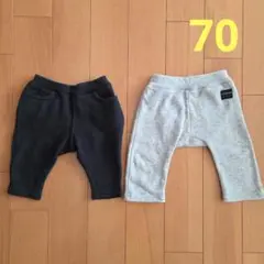ベビー服裏起毛パンツズボン☆70㎝