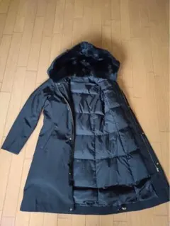 美品　SHIPS リアルファーダウン SHIPS（シップス）の「ファーフードミドルダウン◇（ダウン