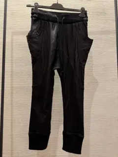 00s bajra レザー　サルエルパンツ　leather pants バジュラ 2025年最新】bajra サルエルの人気アイテム - メルカリ