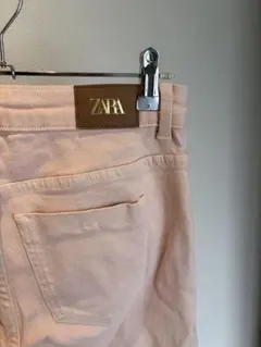 ZARA 淡いピンク スキニーデニム EUR38