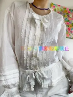 ピンクハウス ピコフリル ブーケ ティアード チュニック シャーリング