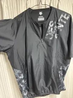 DESCENTE デサント ジップアップ トレーニング ブラック サイズL