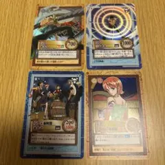 ワンピースカードダス4枚セット