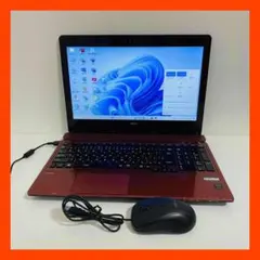 Y870 NECノートパソコンSSDサクサク動く Windows11オフィス付き