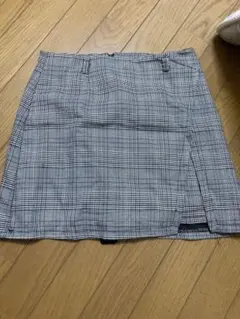 ✨残り一点✨グレーチェック　キュロット