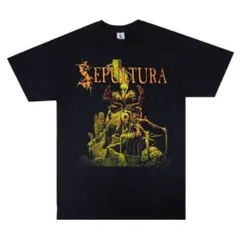 sepultura　セパルトゥラ　貴重店舗販促品 Sepultura / セパルトゥラ - BESTIAL DEVASTATION Tシャツ