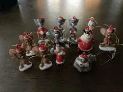 トムとジェリー クリスマス オーナメント チョコエッグ 12体セット