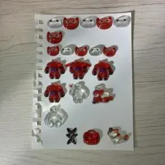 ボンボンドロップシール　ミニ　ベイマックス