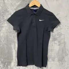 【L1180】 NIKE 半袖ポロシャツ サイズM ブラックのサムネイル