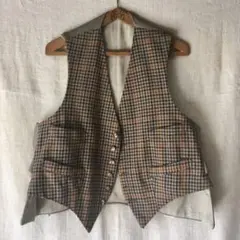 ホッシー様専用】ナイジェルケーボン マロリーベスト リネン チェック