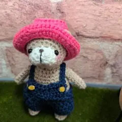 あみぐるみ☆くまさん(ベージュ)