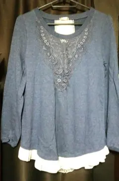 アクシーズファム 長袖トップス　グレー