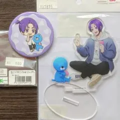 TSUTAYA限定POP UP SHOPブルーロック 缶バッジ　アクスタ　玲王