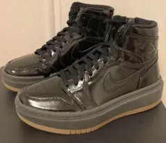 ナイキ エアジョーダン1 ハイ SE エレベート ブラックガム 23.5cm 黒