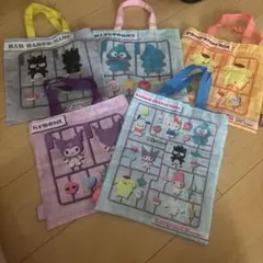 サンリオ❤︎ミニトートバッグ5枚セット