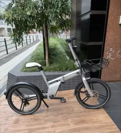 HONBIKE ホンバイク　シルバー　電動　バッテリー　カゴ付き　大阪市内取引 HONBIKE ホンバイク シルバー 電動 バッテリー カゴ付き 大阪市内取引