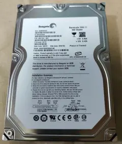 【ジャンク】500GB/SATA1/3.5インチ内蔵型ハードディスクドライブ