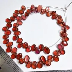 サービス品＊ガーネット＊スムースペアシェイプb11