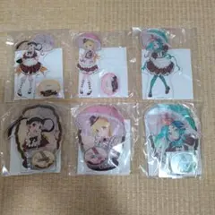 物語シリーズ セガラッキーくじ セット ぬいぐるみ アクスタ セット 