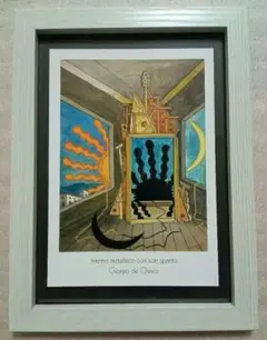 ●Giorgio de Chirico（ポストカードアート）2L額付