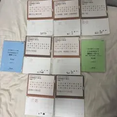 数研出版 CONNECT 完成ノート 数学 8冊セットのサムネイル