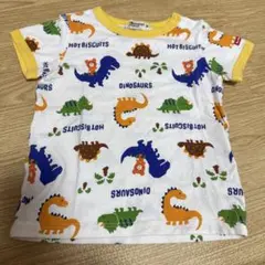 ホットビスケッツ　恐竜　Tシャツ　トップス　90cm