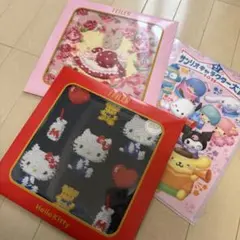 フェイラー×サンリオコラボ ハンカチ　キティ　マロンクリーム　ファイル