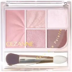 CEZANNE フェイスアイパレット 02 クラッシーピンク