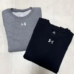 Under Armour クルーネック トレーナー Mサイズ 2色セット