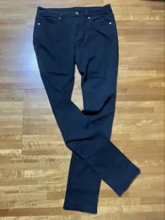 GU スキニーパンツ　ストレッチ　ブラック　67