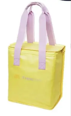 マクドナルド　2026福袋　保冷バッグ　イエロー　黄色