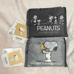 スヌーピー／エコバッグ 2点セット