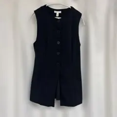 H&Mボタン付き スリーブレス ジレ.Ｍサイズ定価2499