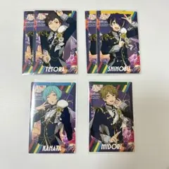 あんスタ スタフォニ カードコレクション 南雲鉄虎 深海奏汰 仙石忍 高峯翠