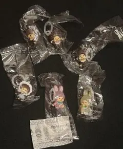 Monchhichi めじるしアクセサリー　コンプリートセット　モンチッチ