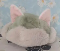 ディズニーシー ジェラトーニ ファンキャップ 猫耳ファー帽子