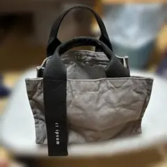 et ipsum キャンバス トートバッグ グレーのサムネイル