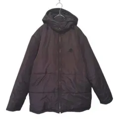 クリスタンモード　フード付ジャンパー　中綿　アウター　防寒対策