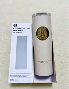 【韓国限定】新品未使用 韓国スタバ1号店 梨大R店 ステンレススチールタンブラー