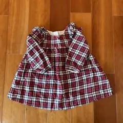 baby GAP チェック柄ワンピース 6-12ヶ月　70センチ