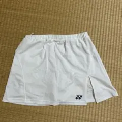 YONEX テニススカート ホワイト L